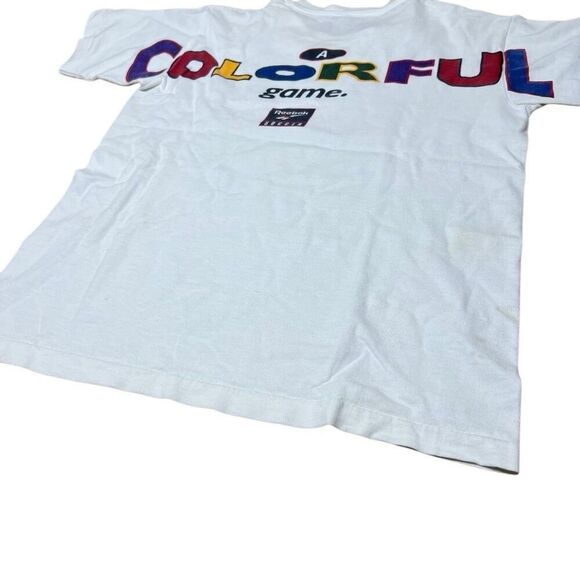 Vintage Reebok 90s Kids Soccer Shirt Medium - Picture 3 of 9